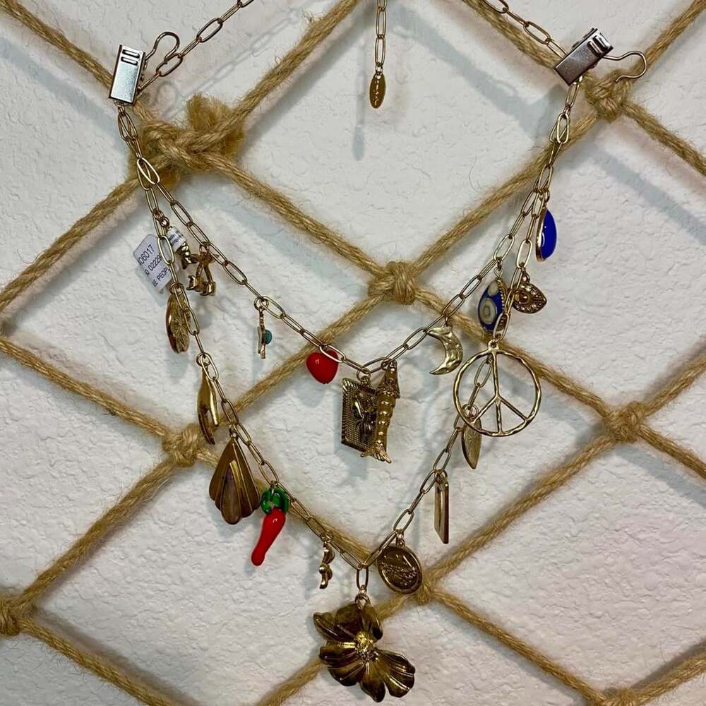 Free People Nwt Gold Charm 82 Af